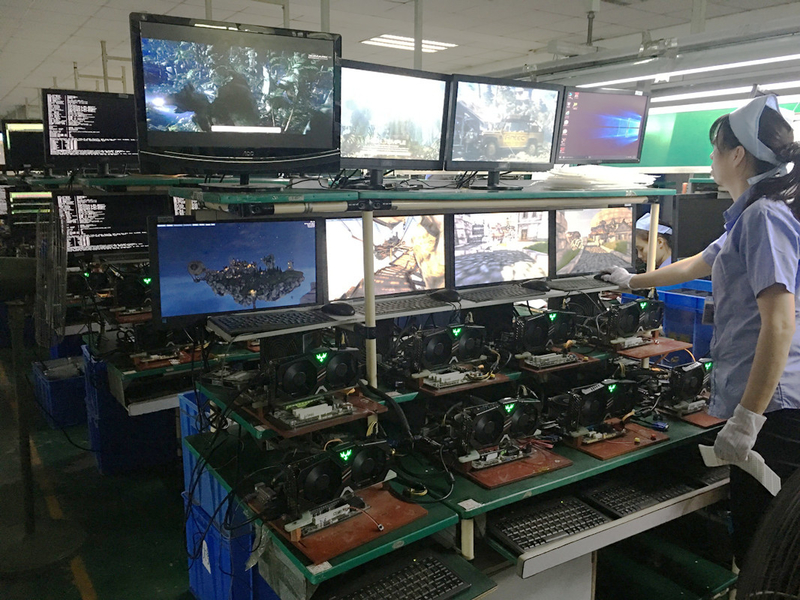 Shenzhen Tengyatong Electronic Co., Ltd. メーカー生産ライン