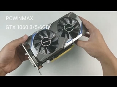 GTX 1060 3GB 5GB 6GB メモリ ゲームグラフィックカード 192bit 400W ファンの6ピン
