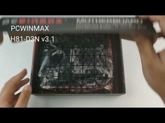 16GB H81 PC LGA1150 ゲームマザーボード コア I3 コア I5 コア I7