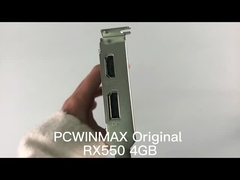 RX 550 2G / 4G マルチスクリーングラフィックカード デュアル 1183Mhz AMD RX500シリーズ