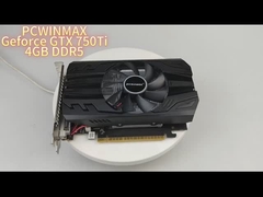 PCWINMAX Geforce GTX 750TI 4GB VGA DVI HD シングルファン ゲームデスクトップ グラフィックカード