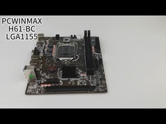 インテル H61 マザーボード オリジナルチップ VGA PS2 ATX DDR3 16GB LGA1155