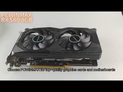 PCWINMAX ラデオン RX 580 8GB GDDR5 グラフィックカード ポーラリスパワーでスムーズな1080pゲーム