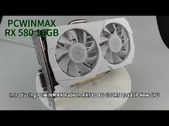 Radeon RX 580 16GB GDDR5 256-bit グラフィックカード 円滑な1080pゲームのために高VRAM