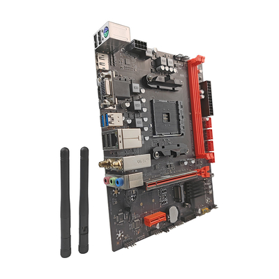 PCWINMAX B450 Wifi Socket AM4 DDR4 SATA 6GB/S VGA HD DP Output mATX Motherboard