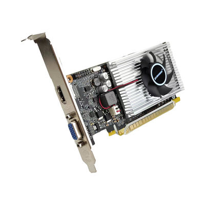 512MB 64bit GDDR3 GT 210 グラフィックカード ビデオカード 低プロファイル シングルファン VGA インターフェース