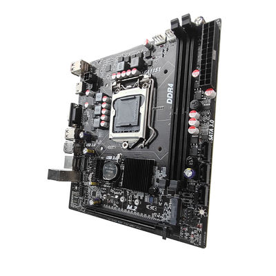 PCWINMAX H110 LGA1151 マイクロATXデスクトップマザーボード,DDR4 双チャンネルサポート 6th 7th Gen i3 i5 i7 CPU, オフィス&ゲームPC向け,OEM卸売