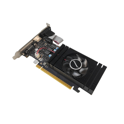 PCWINMAX Geforce GTX 750Ti 4GB GDDR5 低プロファイルシングルファンゲームデスクトップグラフィックカード VGA DVI HD出力