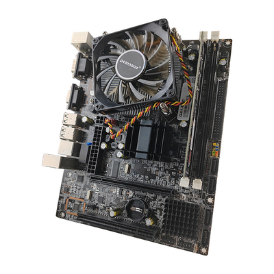 PCWINMAX オリジナル デスクトップ メインボード キット G41 LGA775 マザーボード 4GB DDR3 RAM E5 CPUとファン