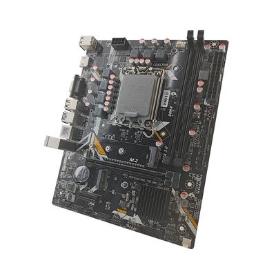 PCWINMAX H610 ダブルチャネル DDR4 マザーボード サポート12位 13位 14位 Gen i3 i5 i7 i9 プロセッサ SATA 6Gb/s M.2 スロット mATX LGA1700 メインボード