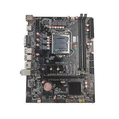 PCWINMAX OEM H310 mATX マザーボード 批量注文,LGA1151 DDR4 M2業務用デスクトップとオフィスPC向け