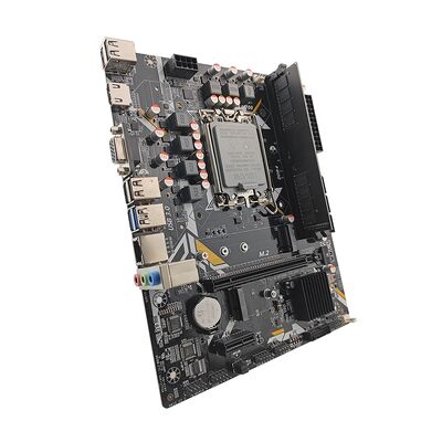 PCWINMAX New H610 Motherboard with DDR4 16GB 3200MHz RAM Combo Original LGA1700 ATX Mainboard RAM Kit Support OEM Custom