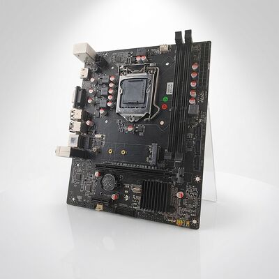 PCWINMAX マザーボード B75 LGA1155 MATX DDR3 最大 16GB M.2 SATA3 HD VGAポート オフィスPC&ビジネスシステム用デスクトップボード